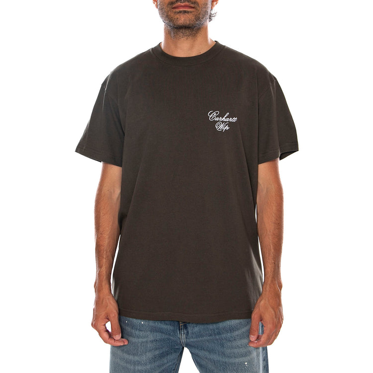 S/S GRACIOUS T-SHIRT CYPRESS - Maglietta Girocollo Uomo Verde I036879 63XX CARHARTT WIP 