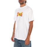 S/S ROAD SIDE SNACK T-SHIRT WHITE - Maglietta Girocollo Uomo Bianca  Uomo CARHARTT WIP