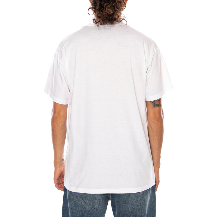S/S ROAD SIDE SNACK T-SHIRT WHITE - Maglietta Girocollo Uomo Bianca I036880 02XX CARHARTT WIP 