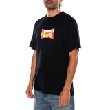 S/S ROAD SIDE SNACK T-SHIRT BLACK - Maglietta Girocollo Uomo Nera  Uomo CARHARTT WIP