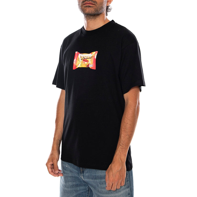S/S ROAD SIDE SNACK T-SHIRT BLACK - Maglietta Girocollo Uomo Nera I036880 89XX CARHARTT WIP 