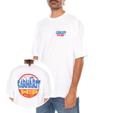 S/S LUGGAGE LABEL T-SHIRT - Maglietta Girocollo Uomo Bianca  Uomo CARHARTT WIP