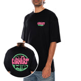 S/S LUGGAGE LABEL T-SHIRT BLACK - Maglietta Girocollo Uomo Nera  Uomo CARHARTT WIP