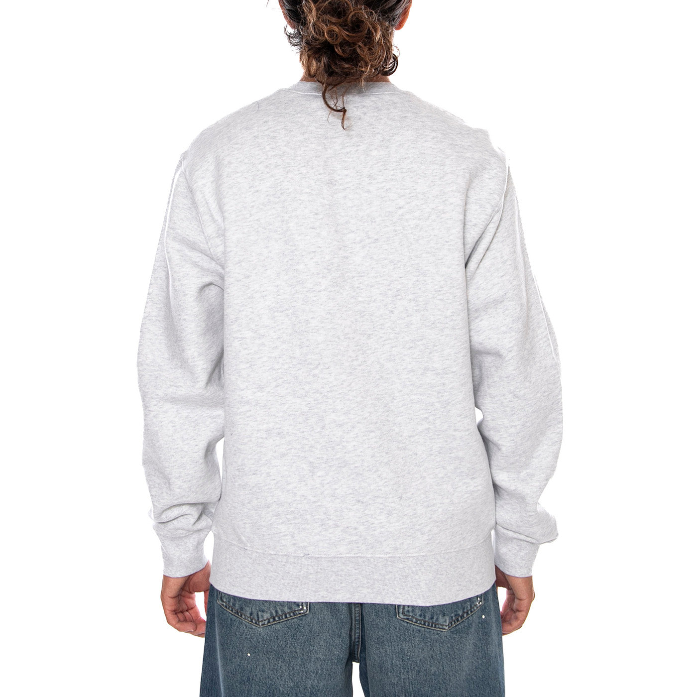 PINBALL SWEAT ASH HEATHER - Felpa Girocollo Uomo Grigia I036912 482XX CARHARTT WIP 