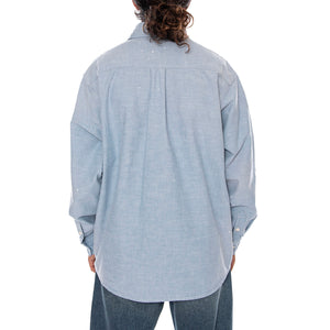 L/S PAINTER SHIRT BLUE - Camicia Uomo Azzurra I036919 010L CARHARTT WIP 
