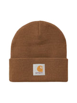 CARHARTT WIP SHORT WATCH HAT HAMILTON BROWN - Cappellino a Cuffia Marrone  ACCESSORI CARHARTT WIP