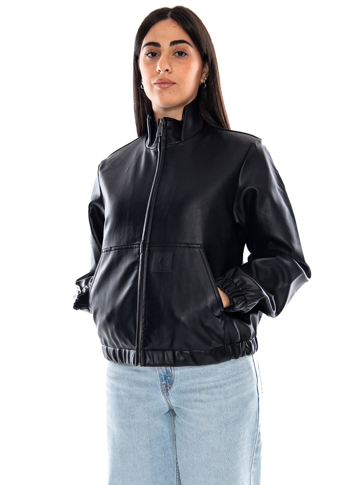Carhartt WIP W' Arizona Jacket Black - Giacca Donna Nera I037030 89XX CARHARTT WIP 
