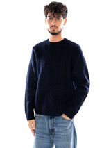 CASTER KNIT SWEATER DARK NAVY - Maglione Uomo Blu  Uomo CARHARTT WIP
