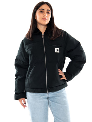 Carhartt WIP W' Raymond Jacket Raven / Black - Giacca Donna Grigio Scuro e Nera<BR/><BR/> I037039 3WMXX CARHARTT WIP 