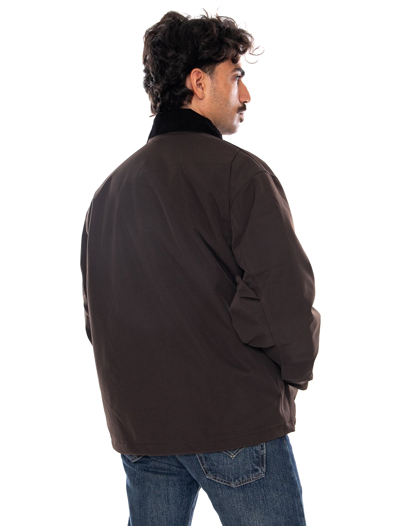 CARHARTT WIP QUENTIN JACKET TOBACCO / BLACK - Giacca Uomo Marrone I037047 1YLXX CARHARTT WIP 