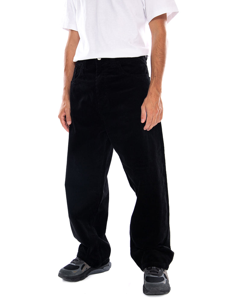 Brandon Pant Black Rinsed - Pantaloni Uomo Neri I037063 8902 CARHARTT WIP 