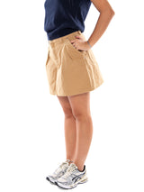 Carhartt WIP W' Billie Single Knee Skirt Stone Ashed - Damenrock Grau Washed-Effekt Damen CARHARTT WIP