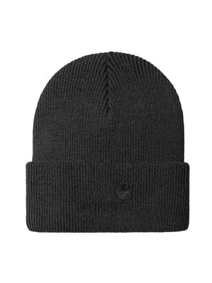 LAMBERT BEANIE BLACK MOON WASH - Cappellino a Cuffia Nero I037108 89FQ CARHARTT WIP 