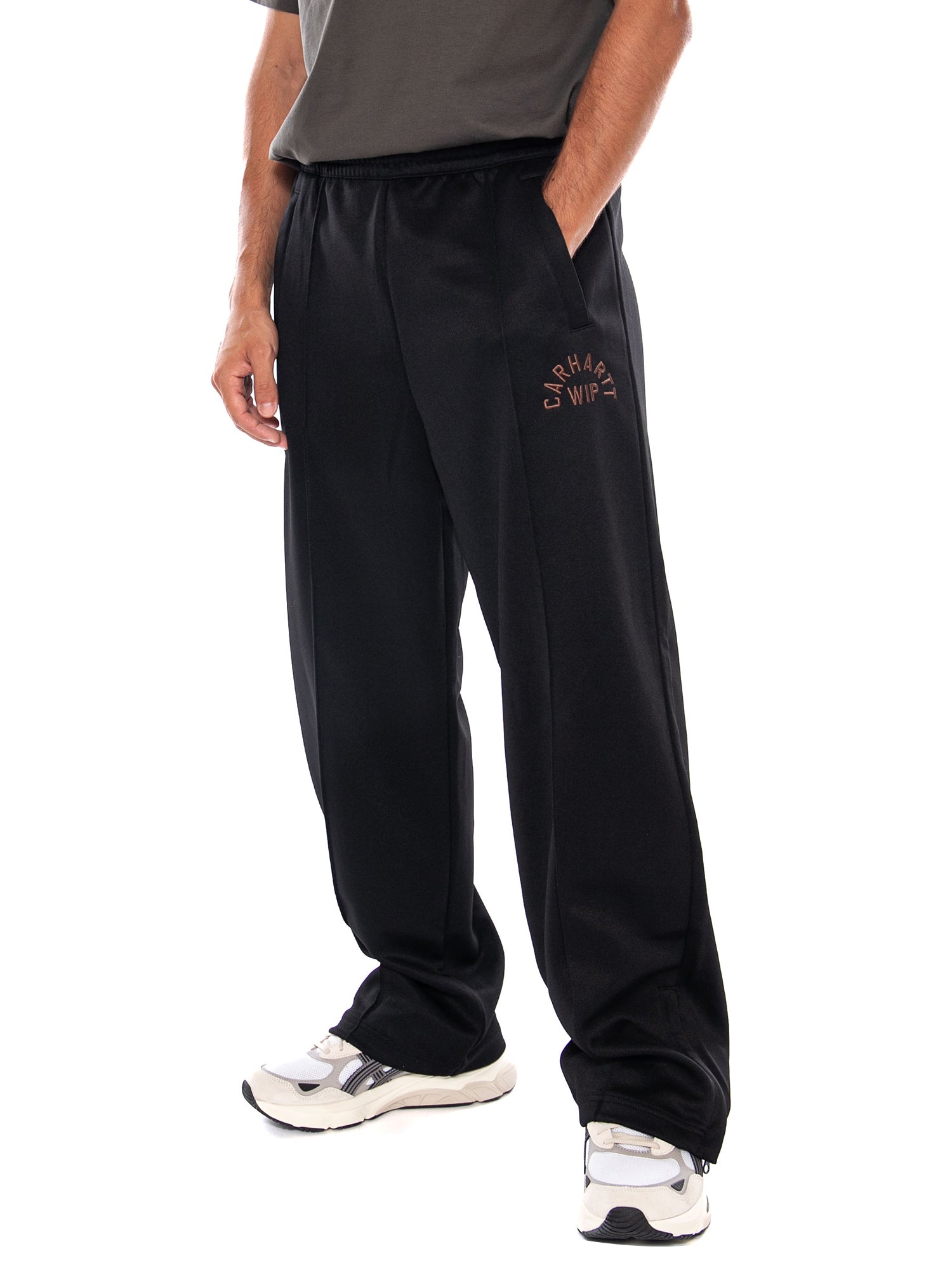 CARHARTT WIP BOLON SWEAT PANT BLACK - Pantalone in Felpa Uomo Nero I037162 89XX CARHARTT WIP 