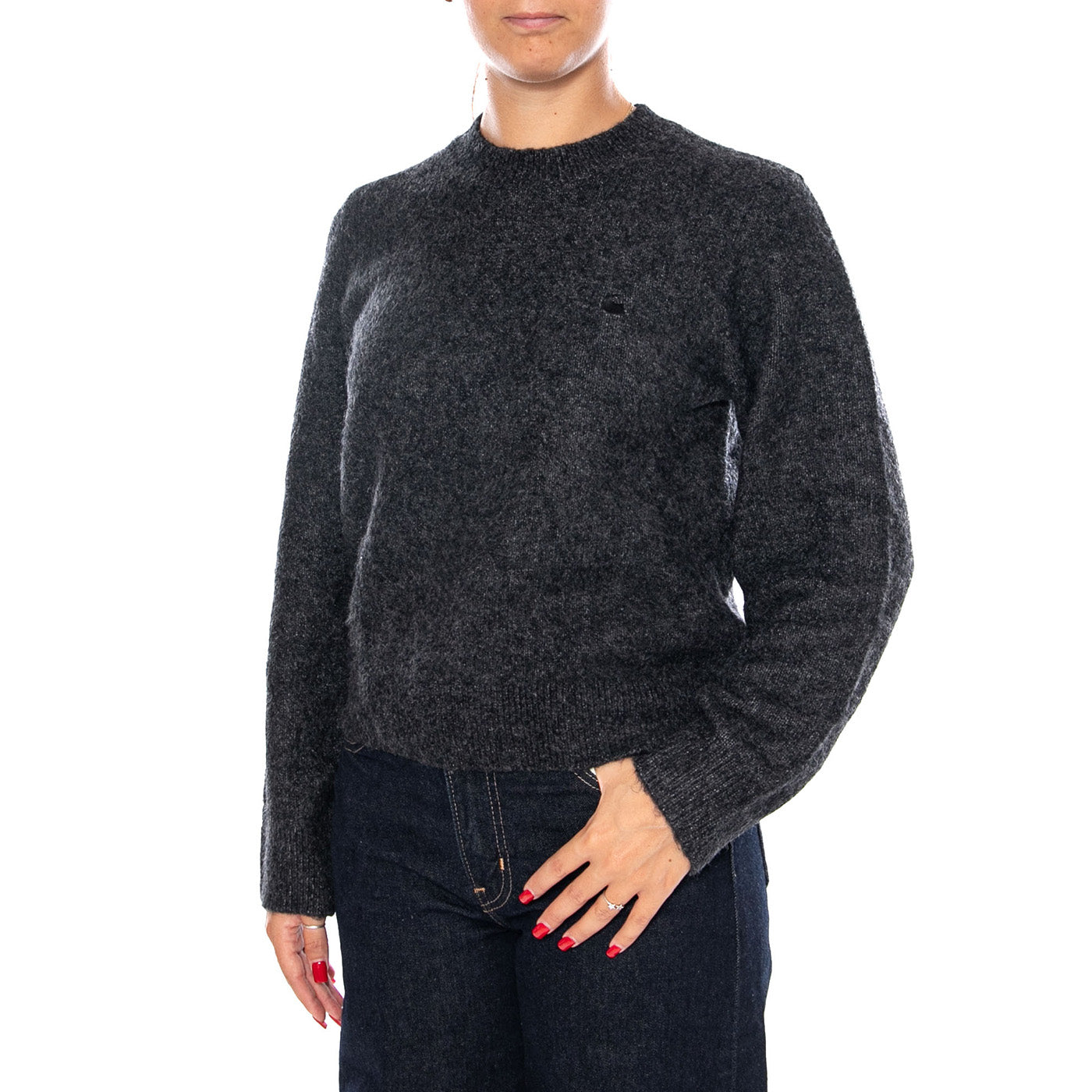 W' CURTIS SWEATER TANGLED BLACK - Maglione Donna Nero I037179 3Z8XX CARHARTT WIP 