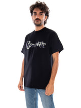 S/S Chinsel Script T-Shirt Black - T-Shirt Rundhals Herren Schwarz Herren CARHARTT WIP
