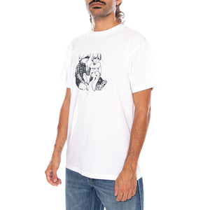 S/S DREAMRIFT T-SHIRT WHITE - Maglietta Girocollo Uomo Bianca I037249 02XX CARHARTT WIP 