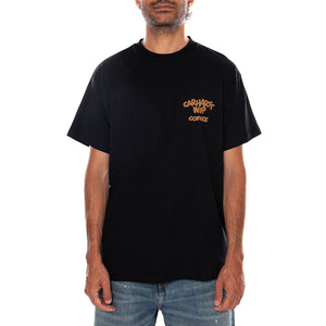 S/S COFFEE BREAK T-SHIRT BLACK - Maglietta Girocollo Uomo Nera I037446 89XX CARHARTT WIP 