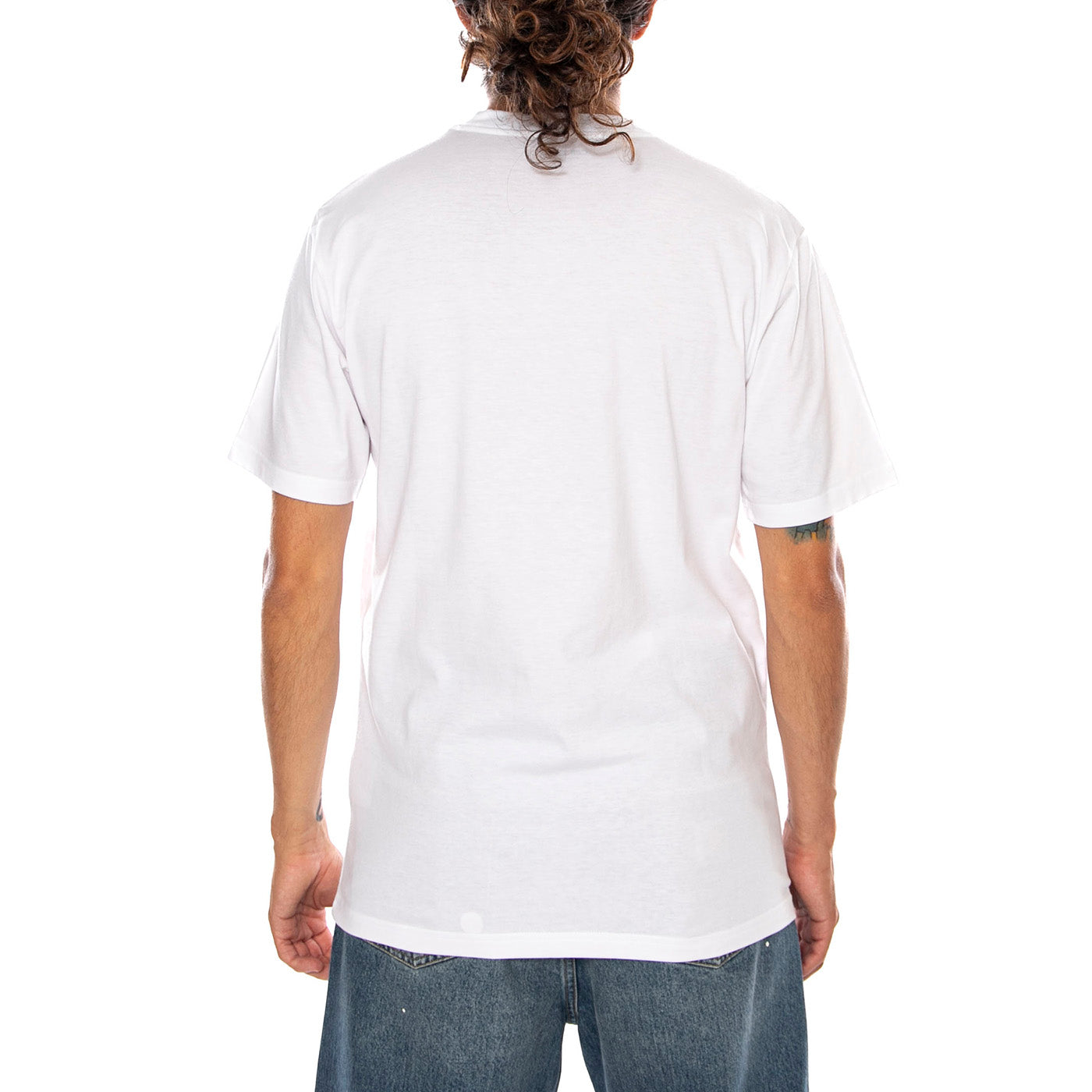 S/S I HARTT T-SHIRT WHITE - Maglietta Girocollo Uomo Bianca I037538 02XX CARHARTT WIP 