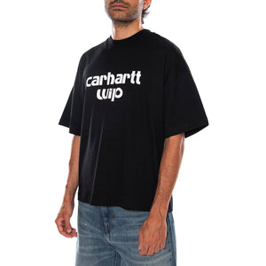S/S ARCHIVE T-SHIRT BLACK - Maglietta Girocollo Uomo Nera I037539 89XX CARHARTT WIP 