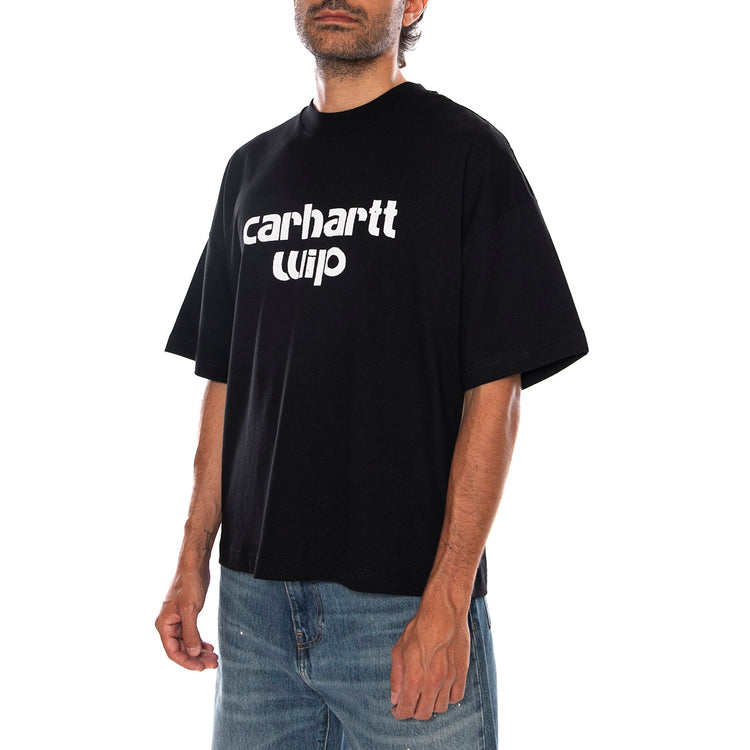S/S ARCHIVE T-SHIRT BLACK - Maglietta Girocollo Uomo Nera I037539 89XX CARHARTT WIP 