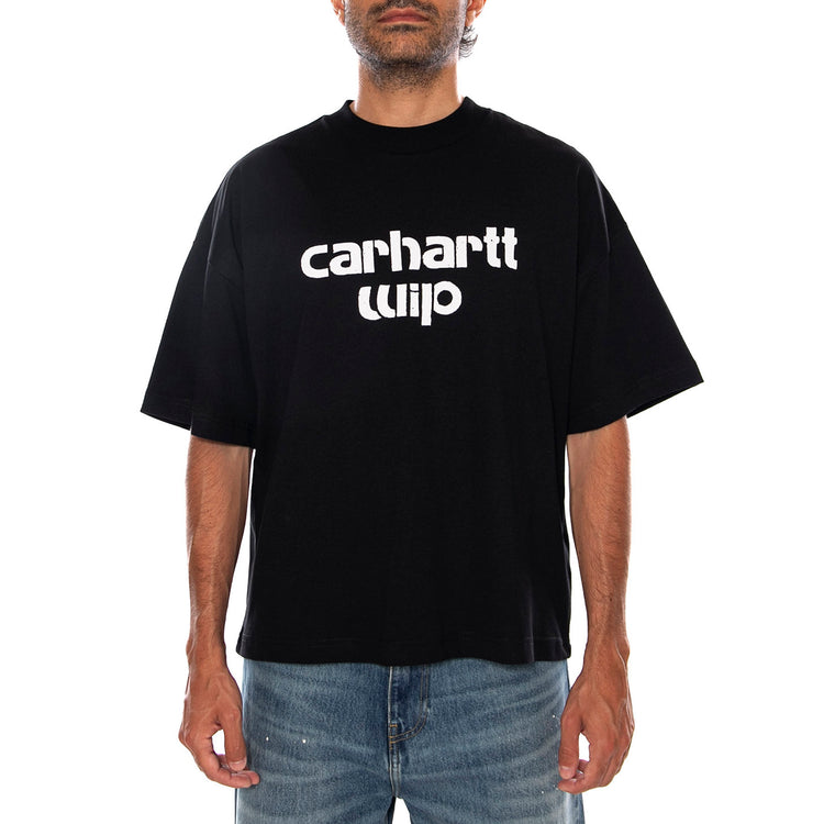 S/S ARCHIVE T-SHIRT BLACK - Maglietta Girocollo Uomo Nera I037539 89XX CARHARTT WIP 