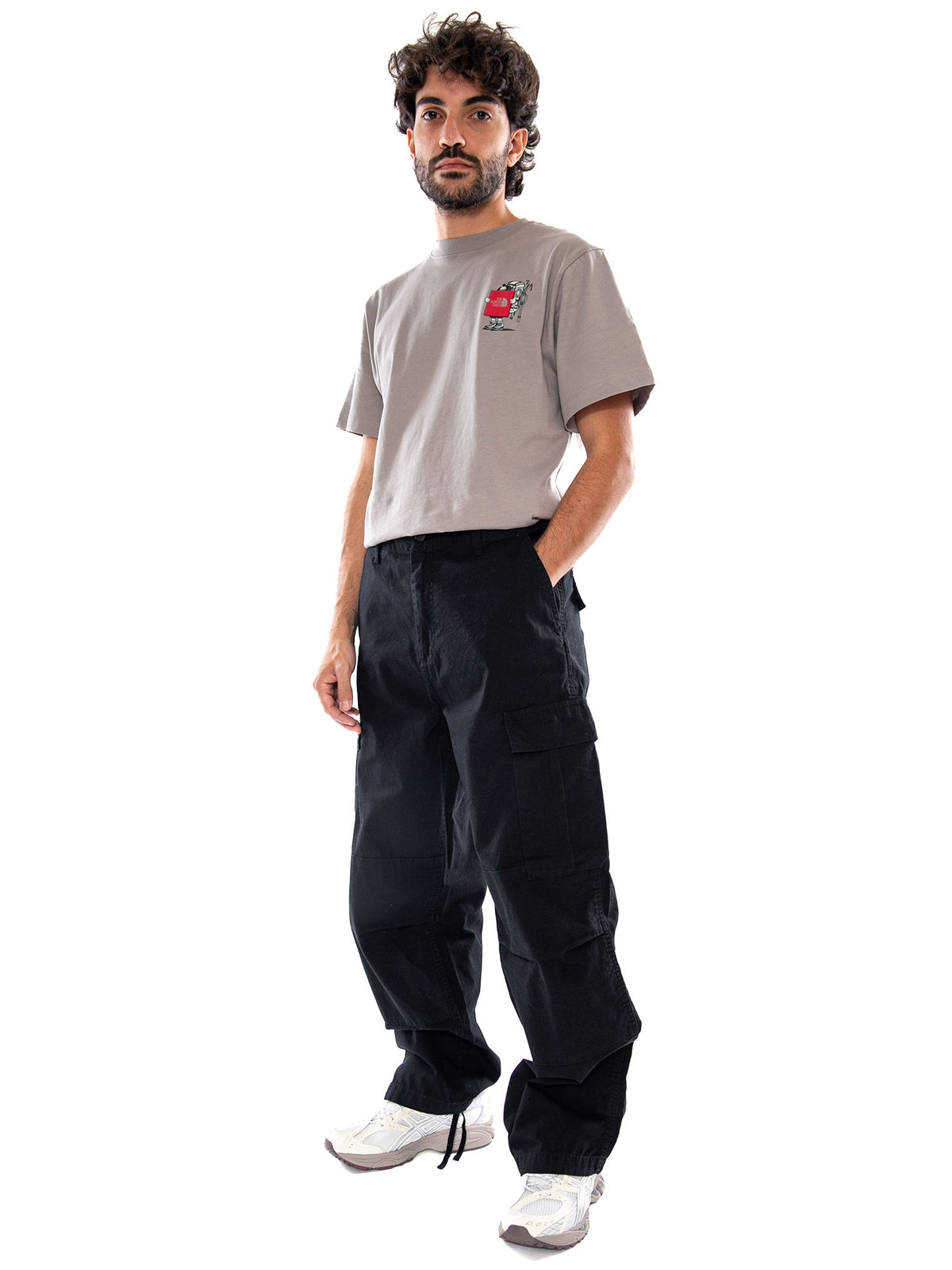 Carhartt WIP OG Cargo Pant Black - Pantaloni Cargo Uomo Neri I037585 8906 CARHARTT WIP 