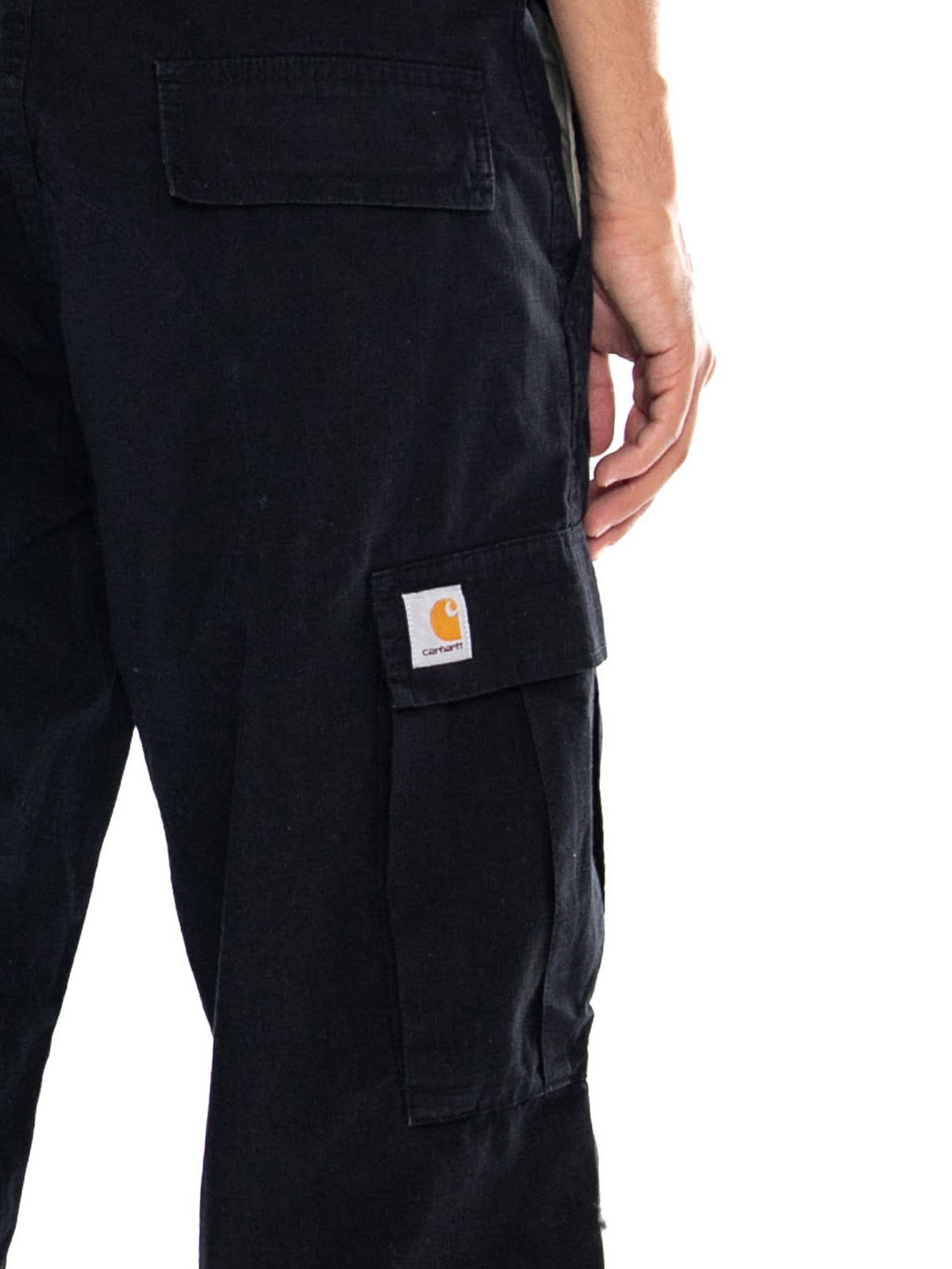 Carhartt WIP OG Cargo Pant Black - Pantaloni Cargo Uomo Neri I037585 8906 CARHARTT WIP 