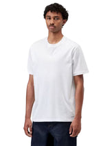 CARHARTT WIP STANDARD CREW NECK 2 PACK T-SHIRT WHITE / WHITE - Set da Due Magliette Girocollo Uomo Bianche  Uomo CARHARTT WIP