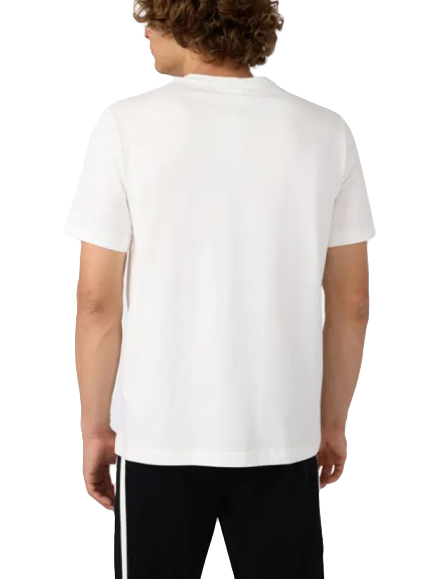 CREWNECK T-SHIRT WHITE - Maglietta Girocollo Uomo Bianca 221604 WW048 CHAMPION 