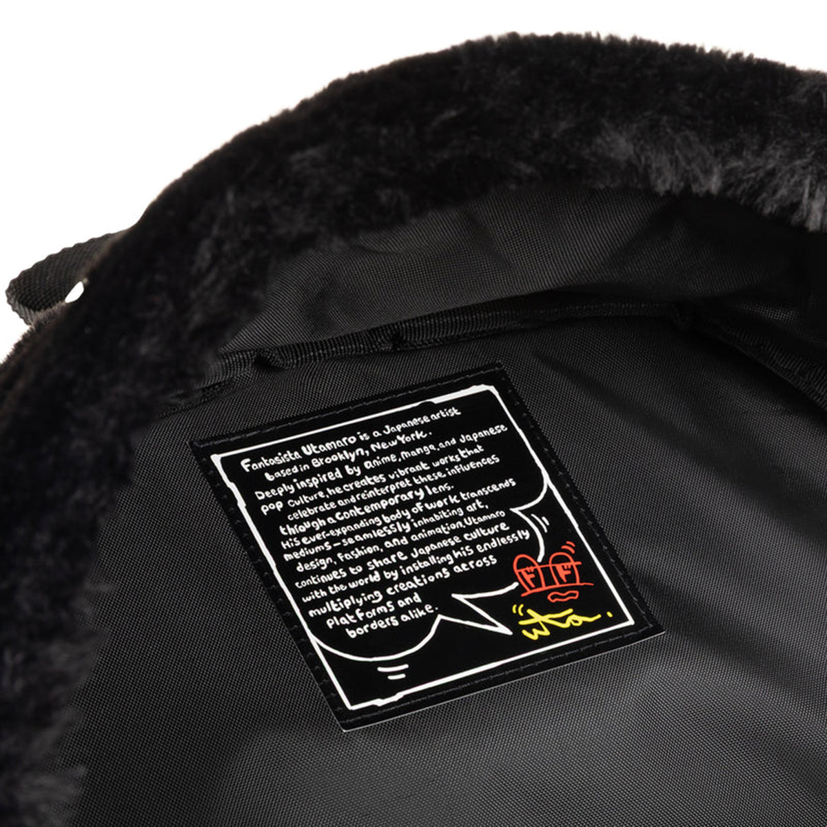 PADDED PAK'R MICKEY FUZZY BLACK - Zaino Nero EK000620 D0L1 EASTPAK 