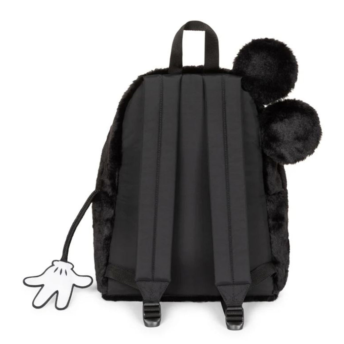 PADDED PAK'R MICKEY FUZZY BLACK - Zaino Nero EK000620 D0L1 EASTPAK 