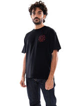 Edwin Music Channel TS Black / Red - T-shirt Uomo Nera  Uomo EDWIN