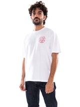 Edwin Music Channel TS White/Red - T-Shirt Uomo Bianca/Rossa  Uomo EDWIN