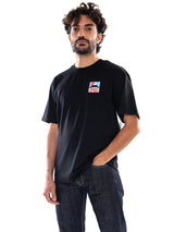 Edwin Sunset on Fuji San TS SS Black - T-Shirt Rundhals Herren Schwarz Herren EDWIN