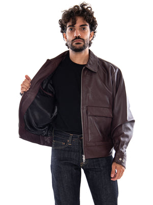 Barbour Dogma Jacket Brown Burgundy - Giacca Uomo Marrone/Bordeaux I035716 42I.00 EDWIN 