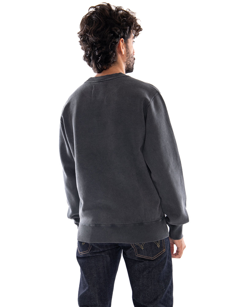 Edwin Axiom Crew Sweat Grey - Felpa Uomo Grigia I035780 91.5Z EDWIN 