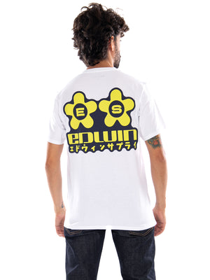 Edwin Sakura TS White - T-Shirt Uomo Bianca I037349 02,67 EDWIN 