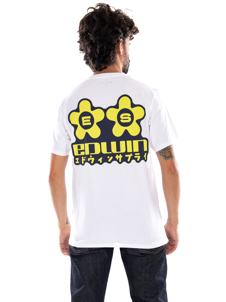Edwin Sakura TS White - T-Shirt Uomo Bianca I037349 02,67 EDWIN 