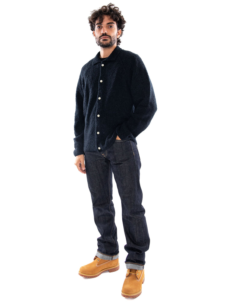 Edwin Gemini Cardigan Navy - Cardigan Uomo Blu I037506 77,67 EDWIN 