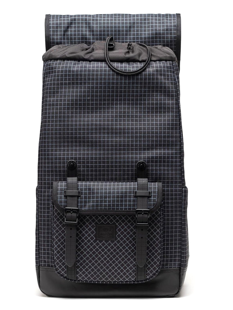 Herschel Little America Backpack Grid Black/Black - Zaino Nero 11390 07774 HERSCHEL 