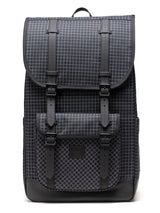 Herschel Little America Backpack Grid Black/Black - Zaino Nero  ACCESSORI HERSCHEL