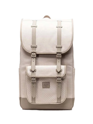 Herschel Little America Backpack Grid Pelican/Roasted Cashew - Zaino Beige 11390 07775 HERSCHEL 