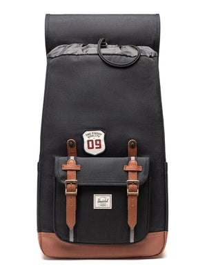 Herschel Little America Backpack Patches Black - Zaino Nero<BR/><BR/> 11390 07785 HERSCHEL 