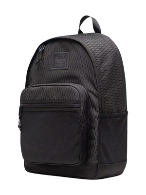 Herschel Kaine Backpack Black Diamond/Black - Zaino Nero<BR/><BR/> 11814 07391 HERSCHEL 