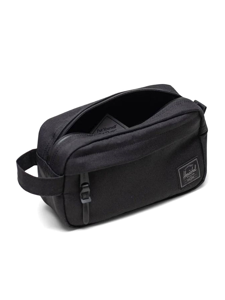 Herschel Chapter Small Travel Kit Black Tonal - Beauty Case da Viaggio Nero 30063 05881 HERSCHEL 