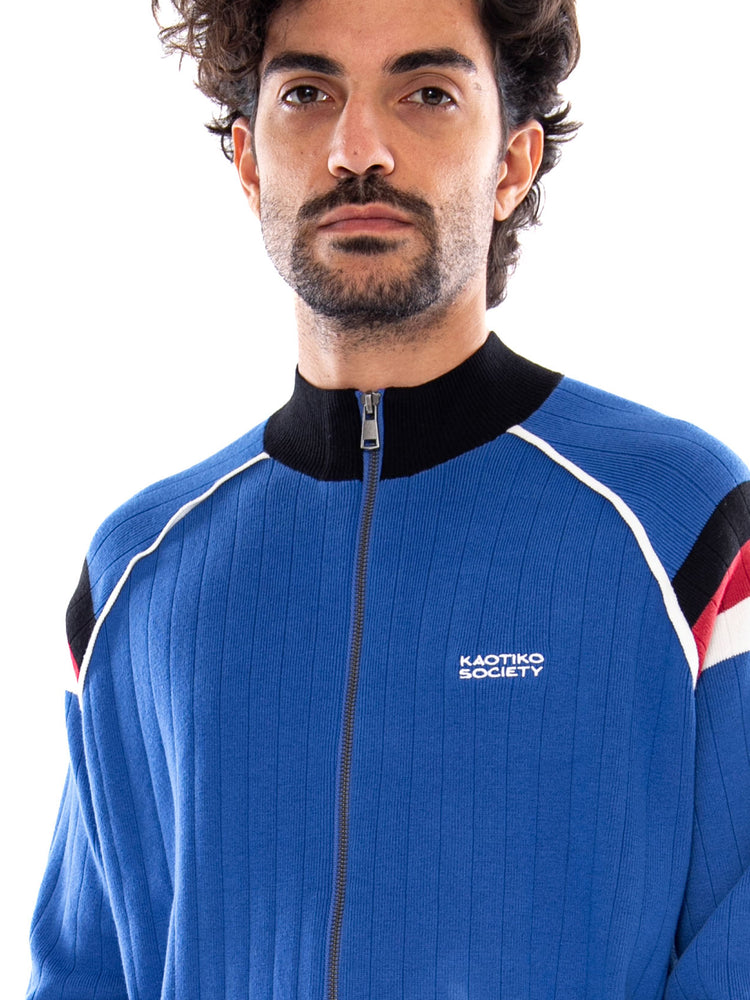 NAVY BREEZE JACKET - Felpa con Zip Uomo Multicolore AT005 1910 KAOTIKO 