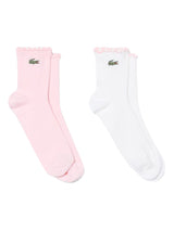 2ER PACK SOCKEN WEISS - 2ER SET WEISSER SOCKEN ACCESSOIRES LACOSTE