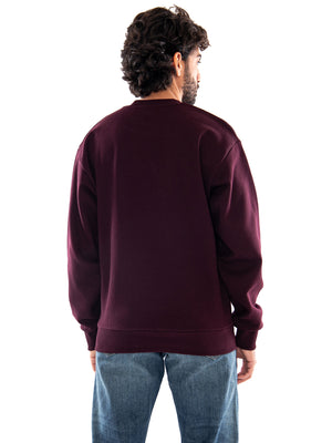 Lacoste Sweatshirt Blue - Felpa Girocollo Uomo Bordeaux SH8868 3KE LACOSTE 