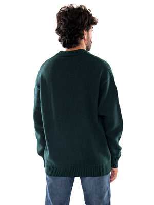 Lee RLX Crew Neck Ponderosa Pine Green - Maglia Uomo Verde 112386284 GRN LEE 